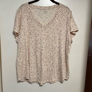 Set Of 3 Short Sleeve V-Neck T-shirts